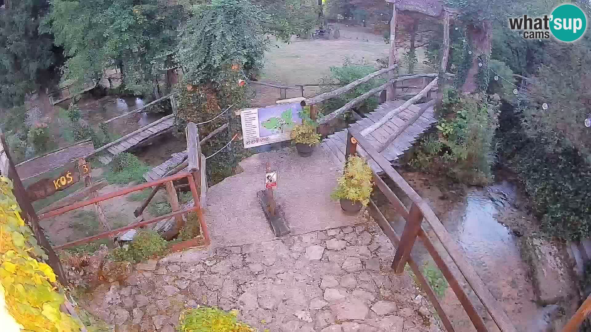 Jezera na rijeci Slunjčica u Rastokama