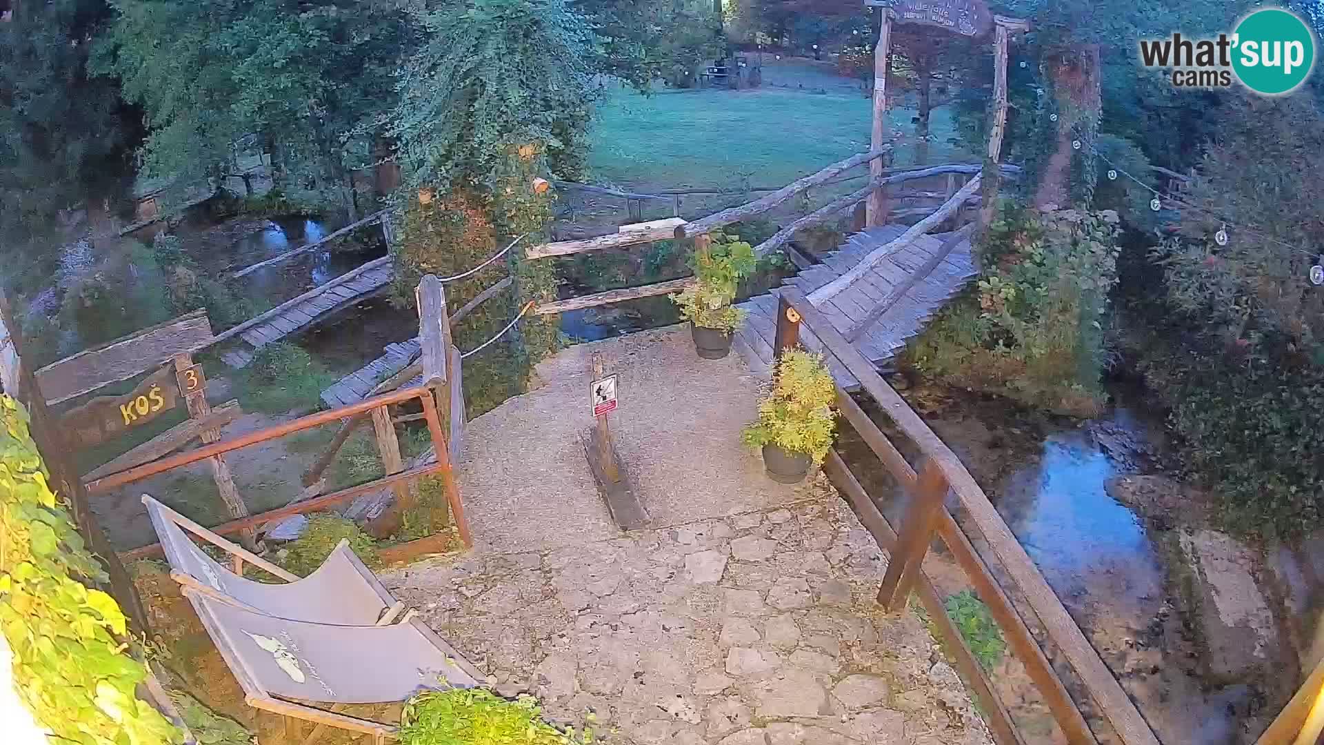 Jezera na rijeci Slunjčica u Rastokama