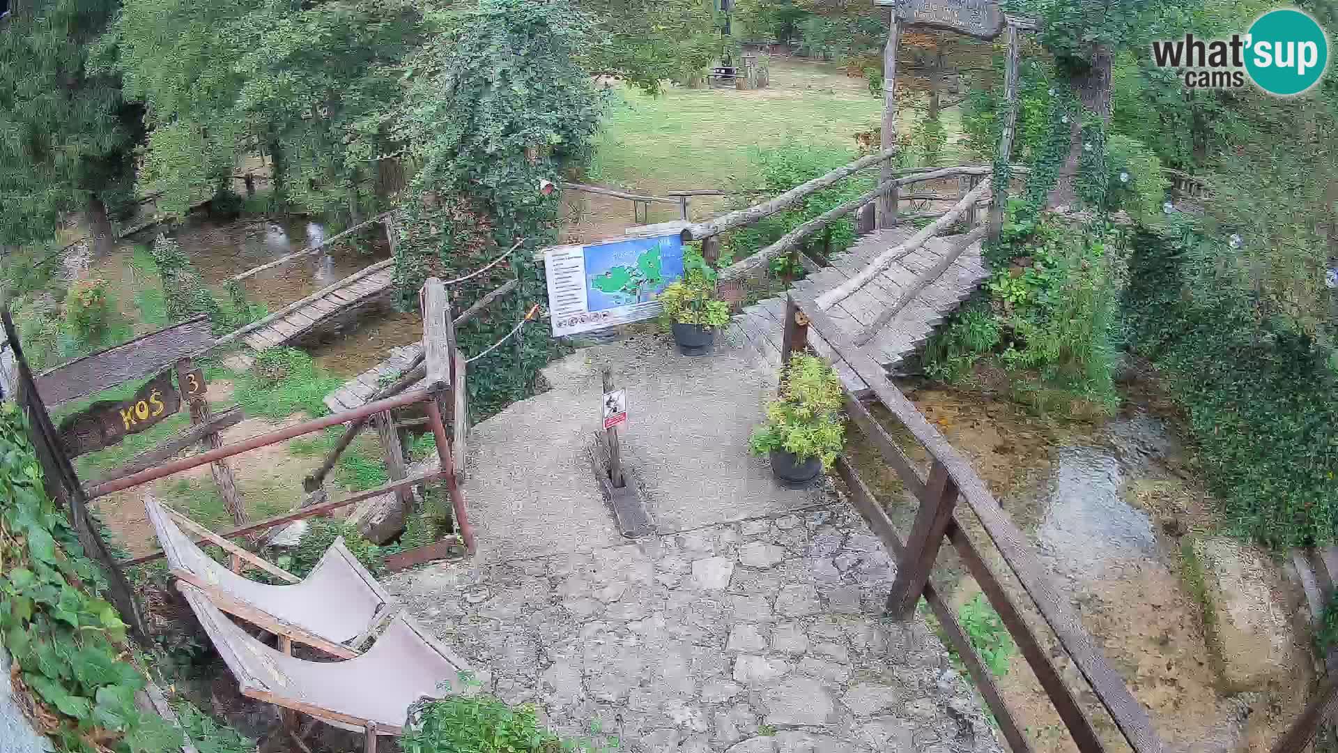 Laghi sul fiume Slunjčica a Rastoke