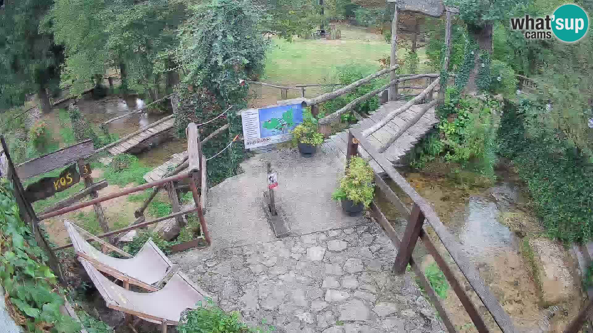 Lacs sur la rivière Slunjčica dans Rastoke