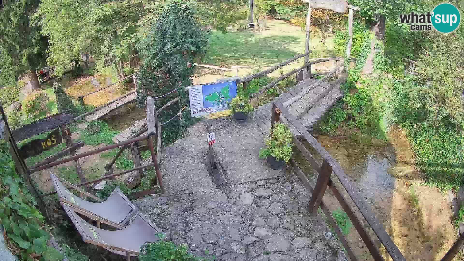 Jezera na rijeci Slunjčica u Rastokama