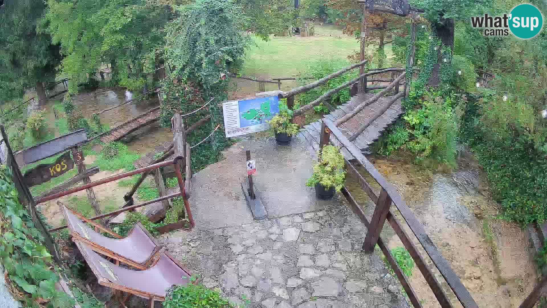 Jezera na rijeci Slunjčica u Rastokama