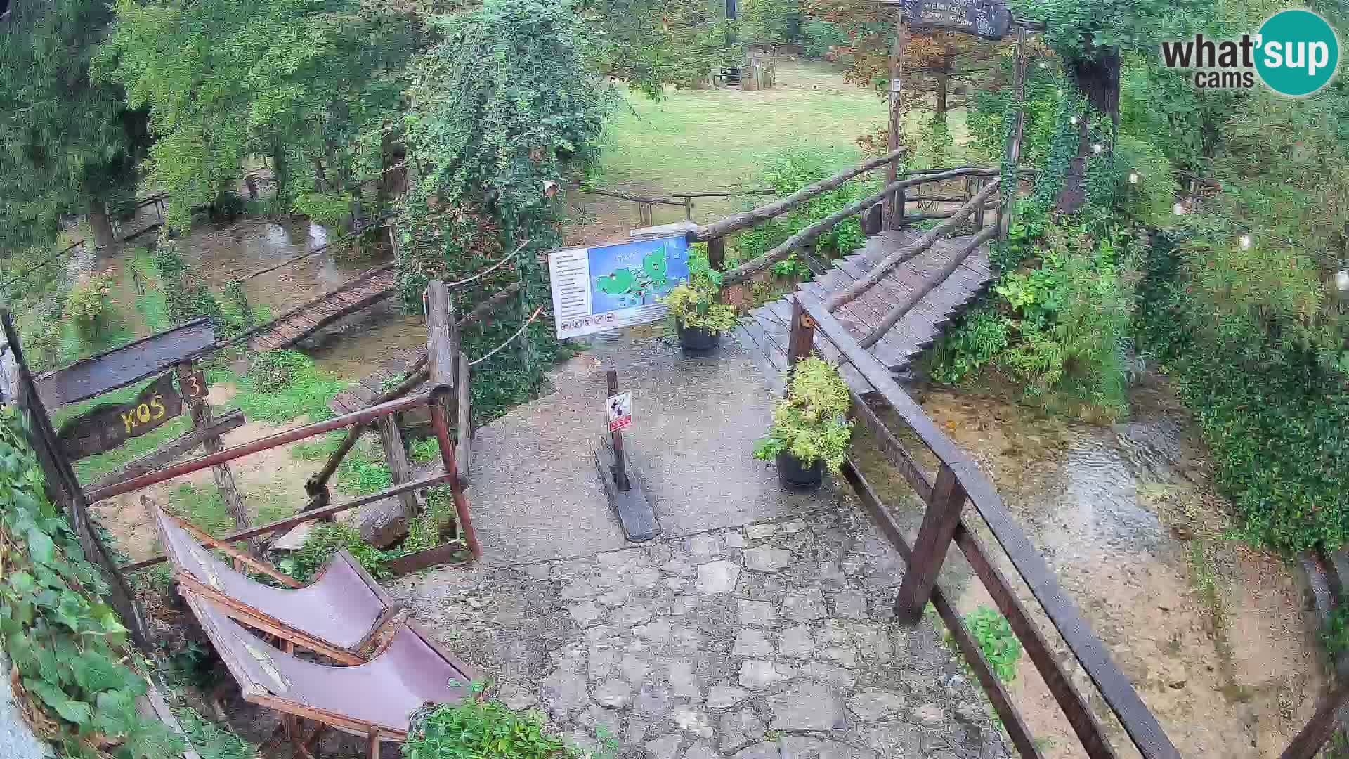 Laghi sul fiume Slunjčica a Rastoke
