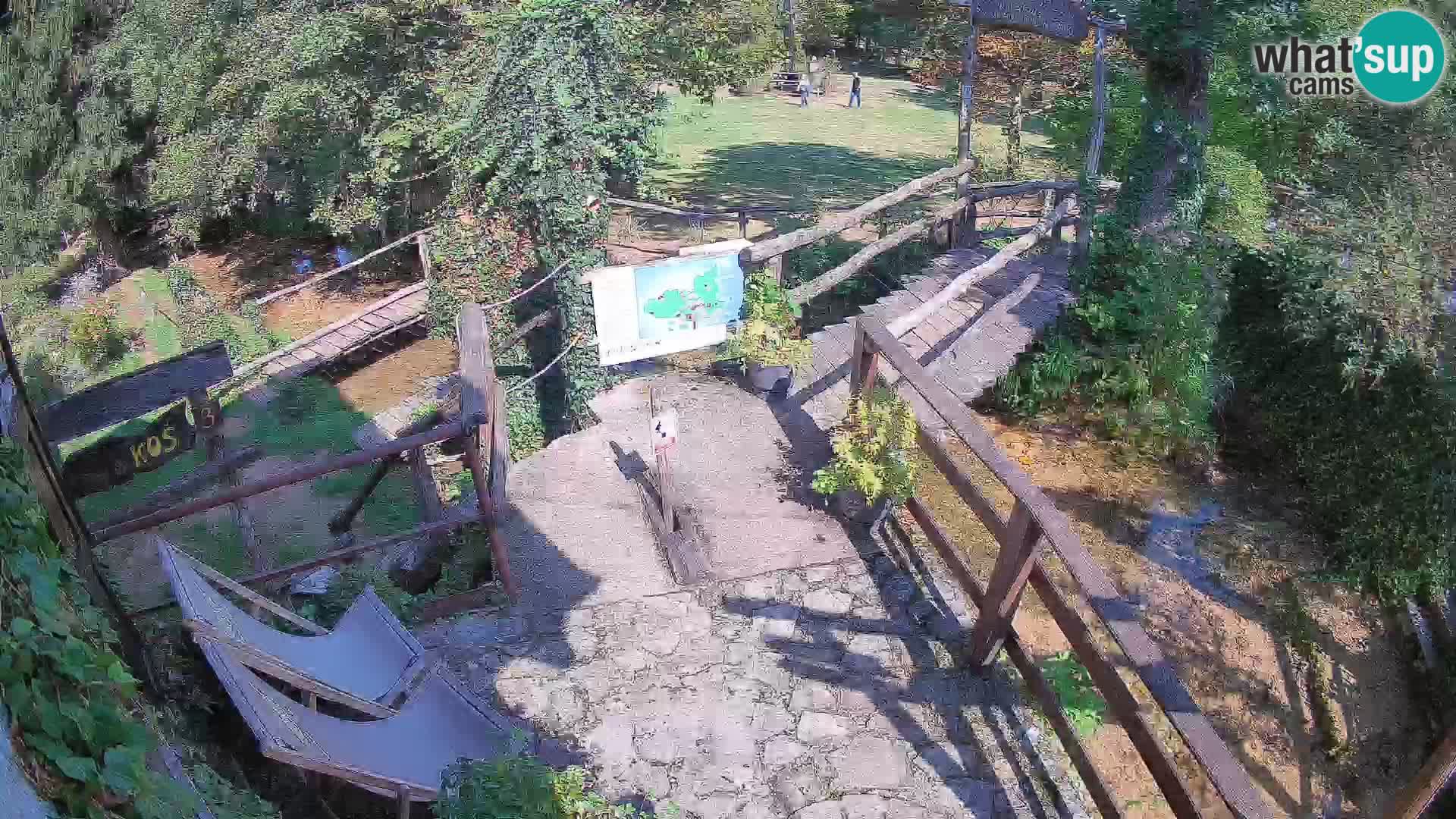 Lacs sur la rivière Slunjčica dans Rastoke