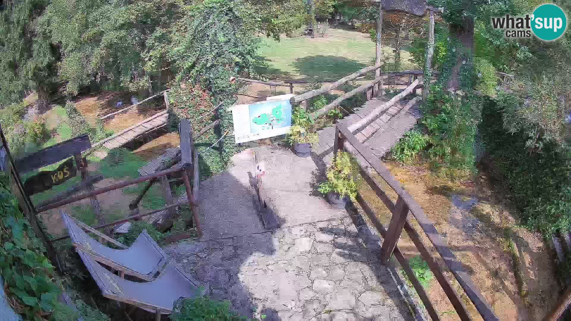 lagos en el río Slunjčica en Rastoke