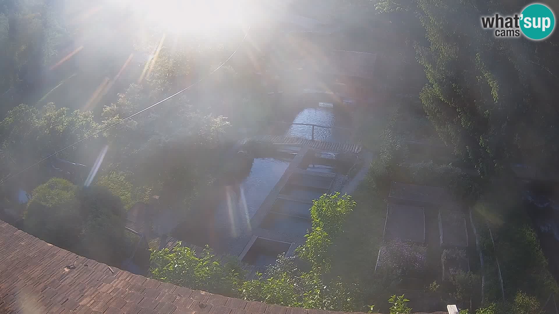 Live webcam Rastoke – fiume Slunjčica – Croazia