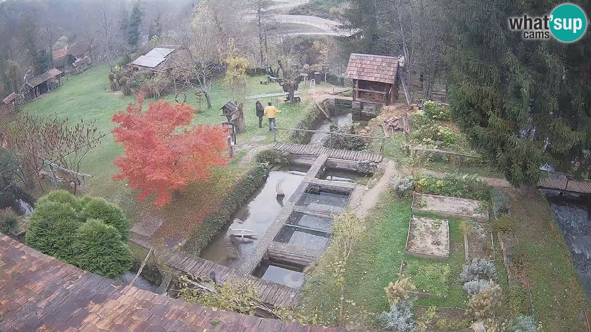 Live webcam Rastoke – fiume Slunjčica – Croazia