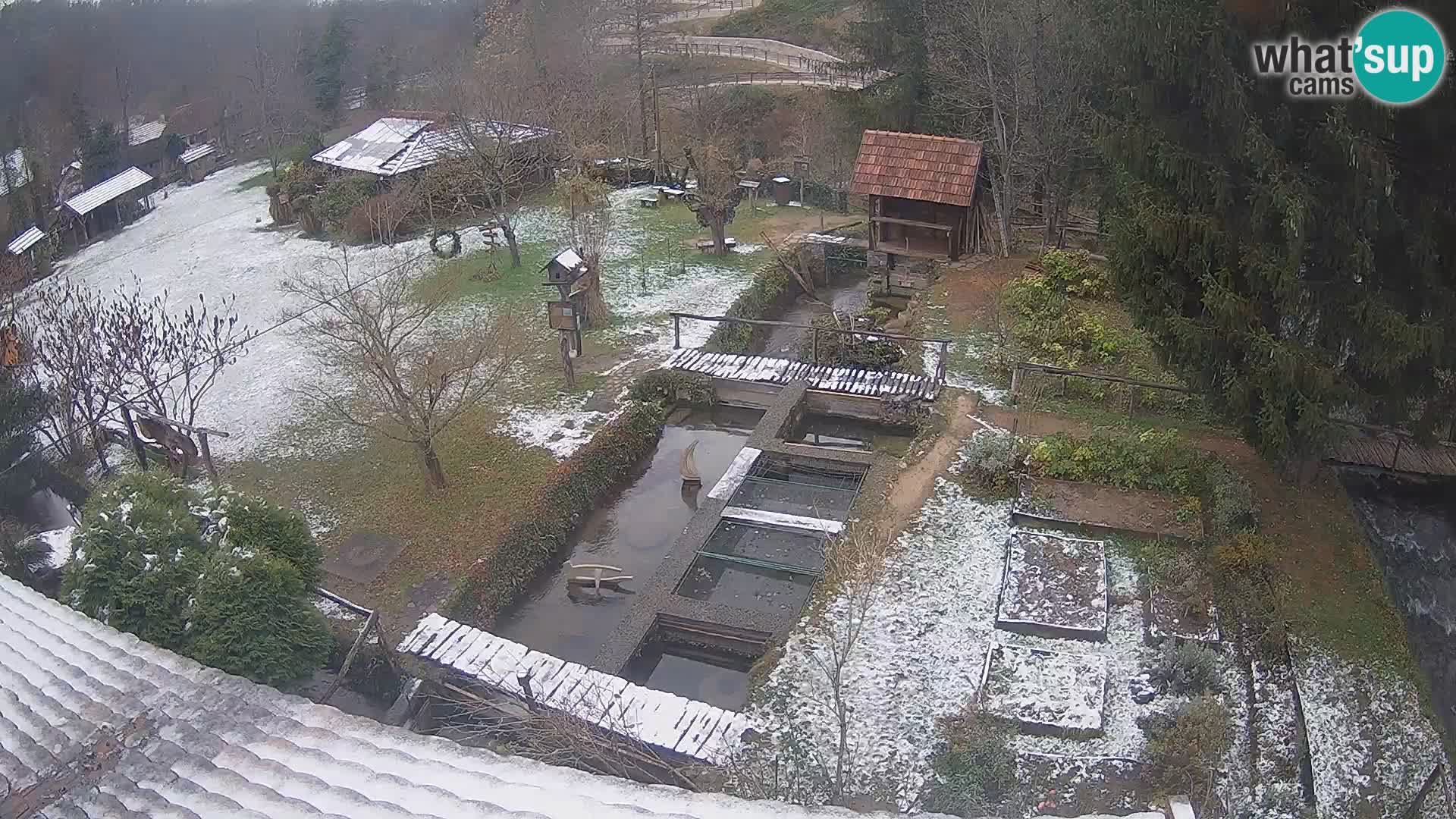 Live webcam Rastoke – fiume Slunjčica – Croazia