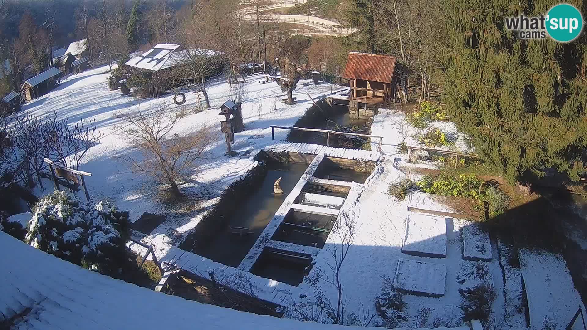 Live-Webcam Rastoke – Fluss Slunjčica – Kroatien