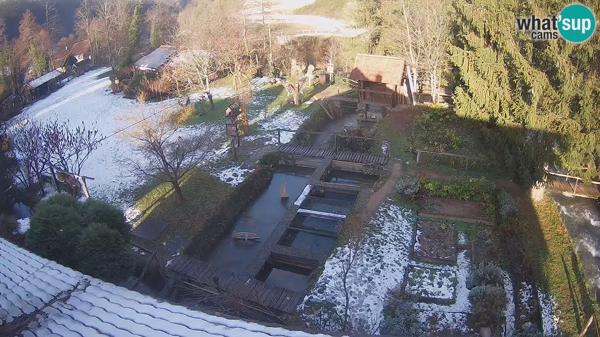 Live webcam Rastoke – fiume Slunjčica – Croazia