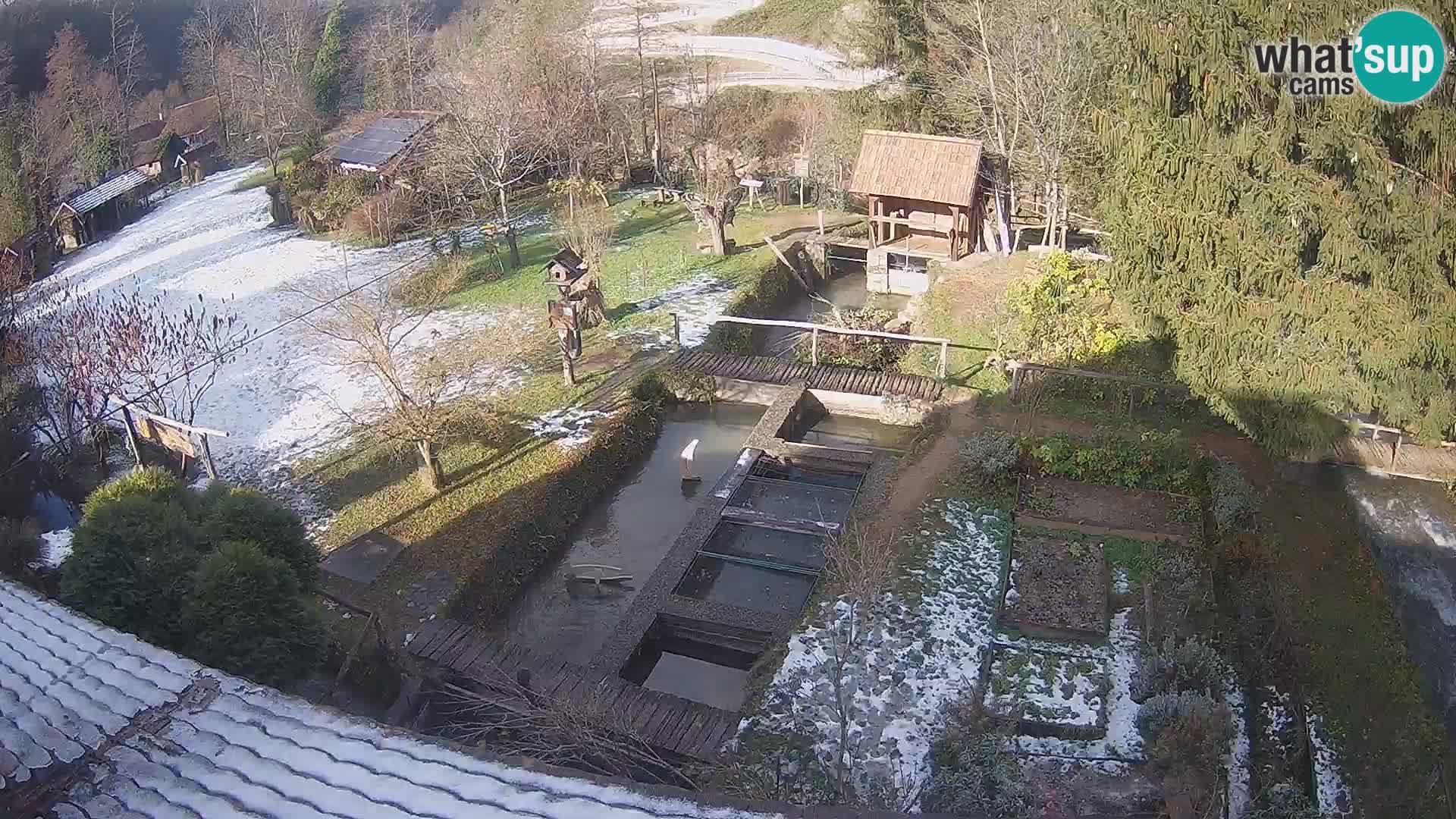 Live webcam Rastoke – fiume Slunjčica – Croazia