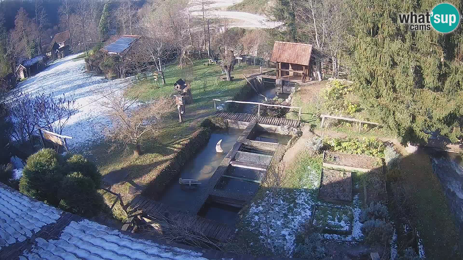 Live webcam Rastoke – fiume Slunjčica – Croazia