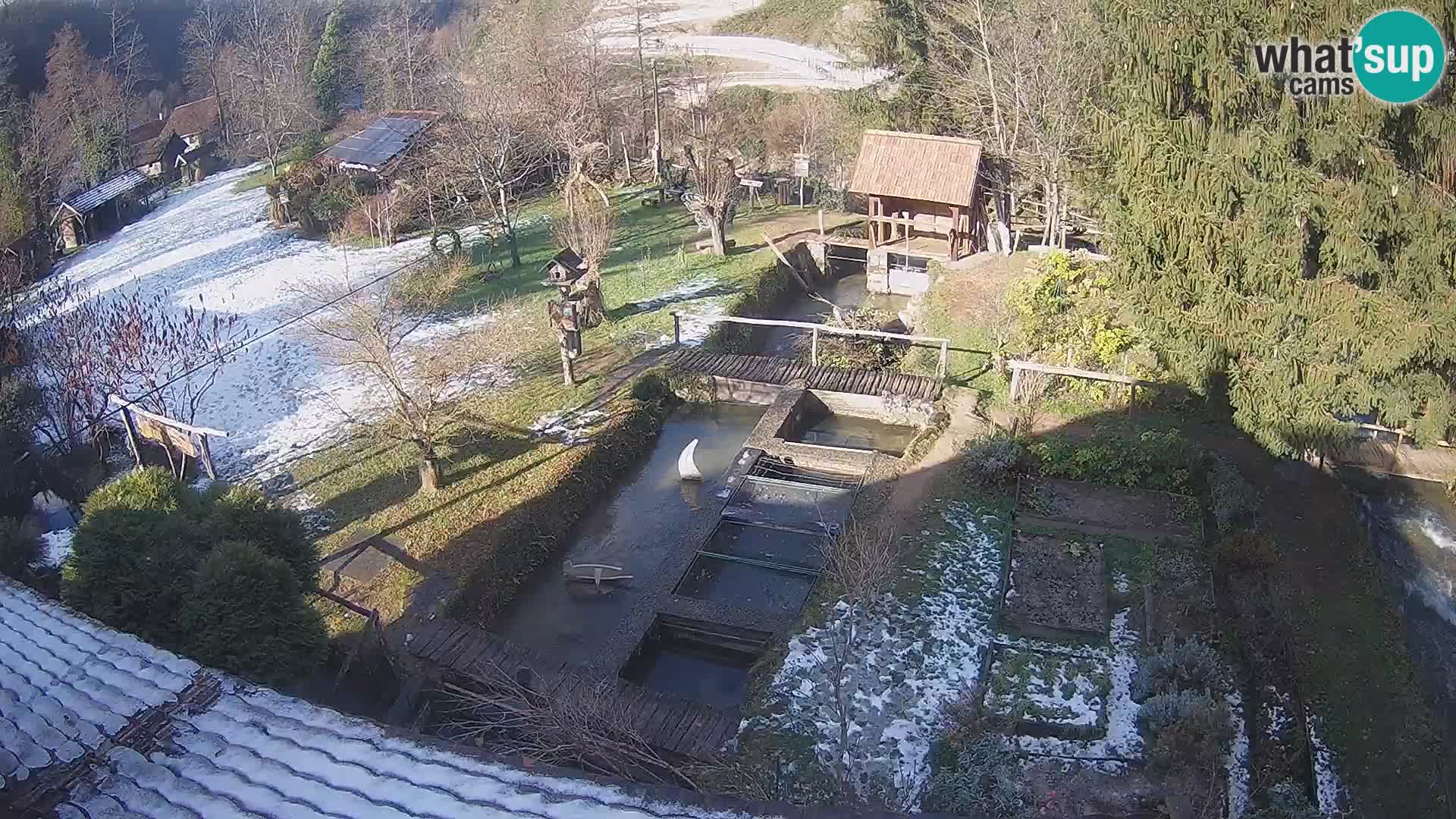 Live webcam Rastoke – fiume Slunjčica – Croazia