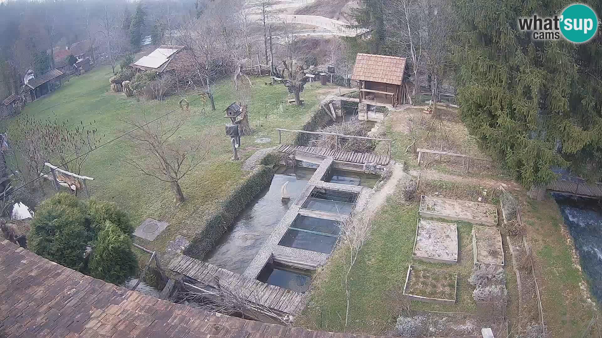 Live webcam Rastoke – fiume Slunjčica – Croazia