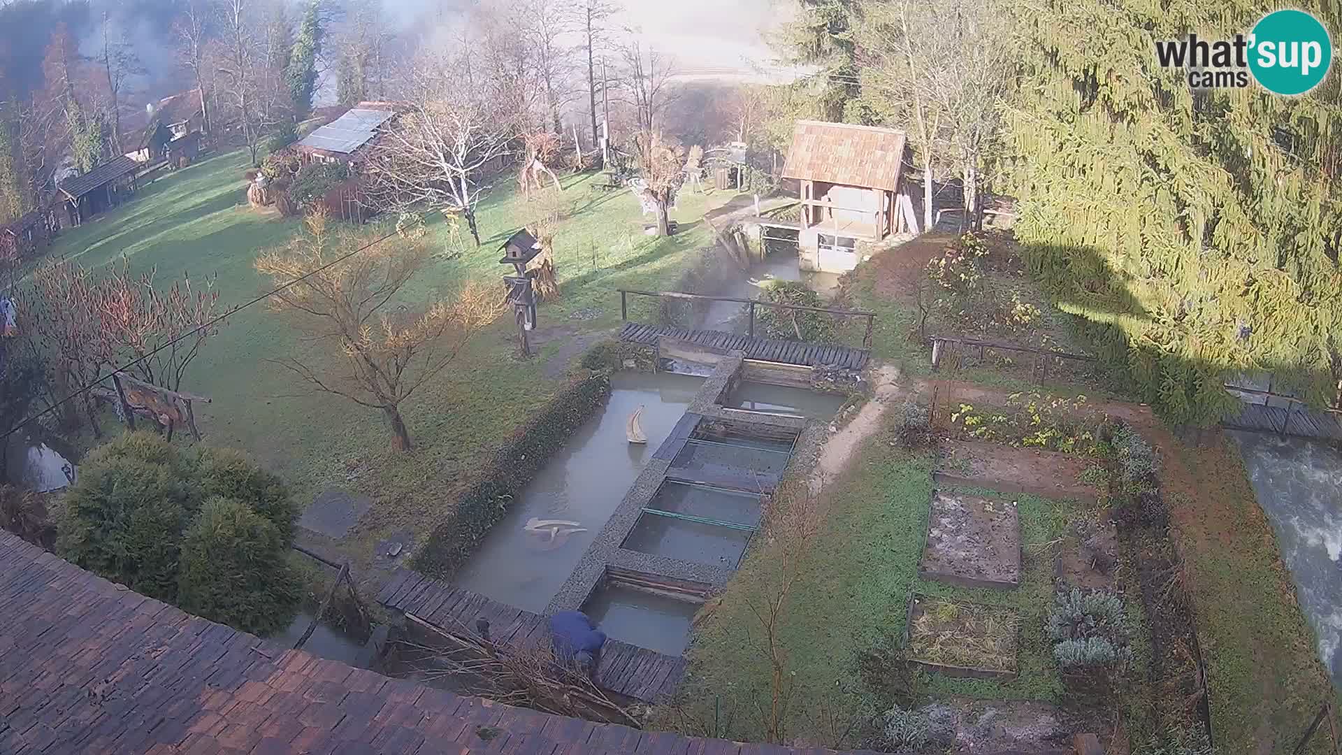 Live webcam Rastoke – fiume Slunjčica – Croazia