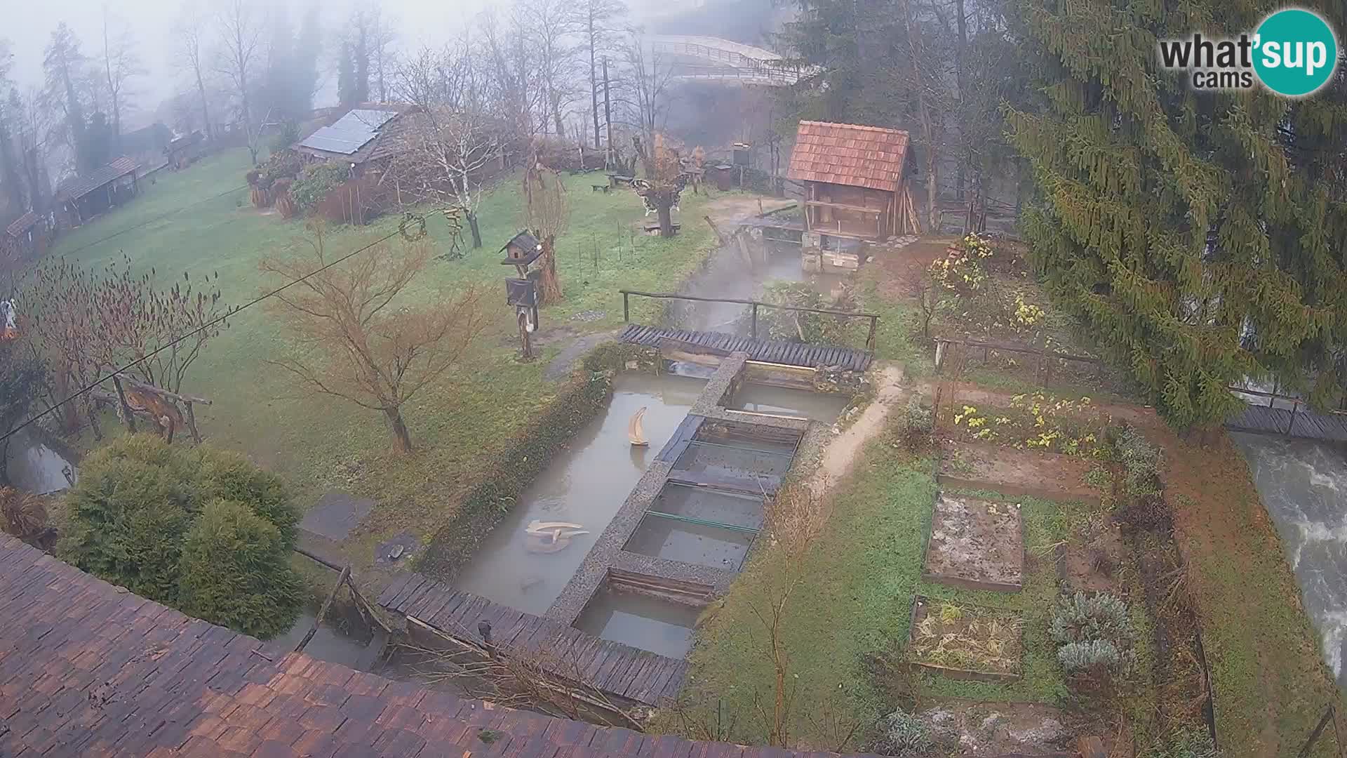 Live webcam Rastoke – fiume Slunjčica – Croazia