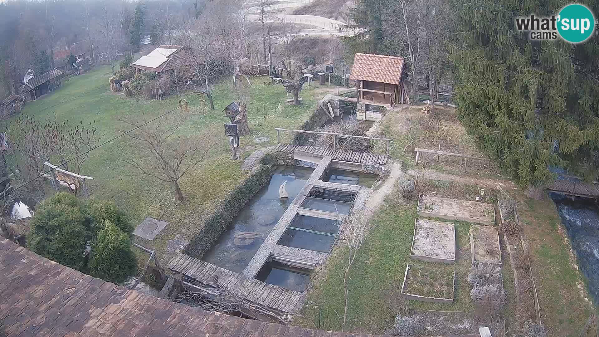 Live-Webcam Rastoke – Fluss Slunjčica – Kroatien