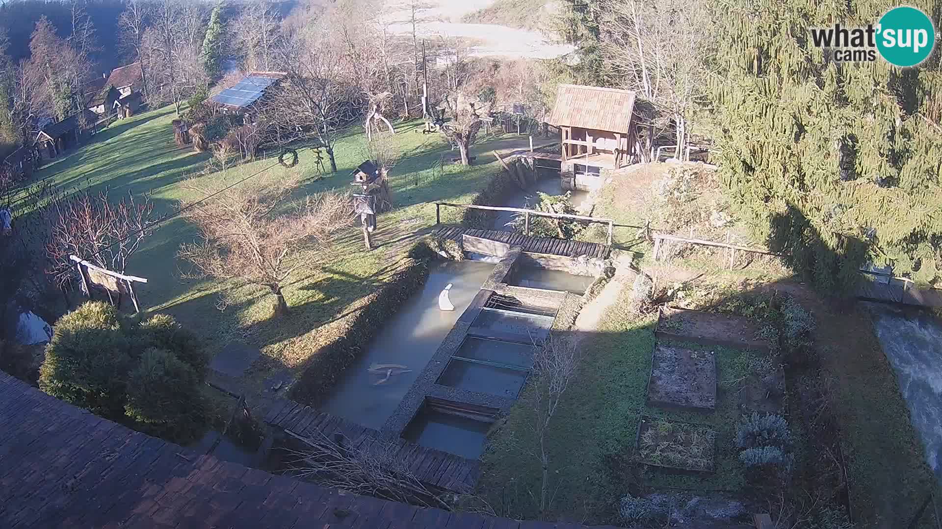 Webcam en direct Rastoke – rivière Slunjčica – Croatie