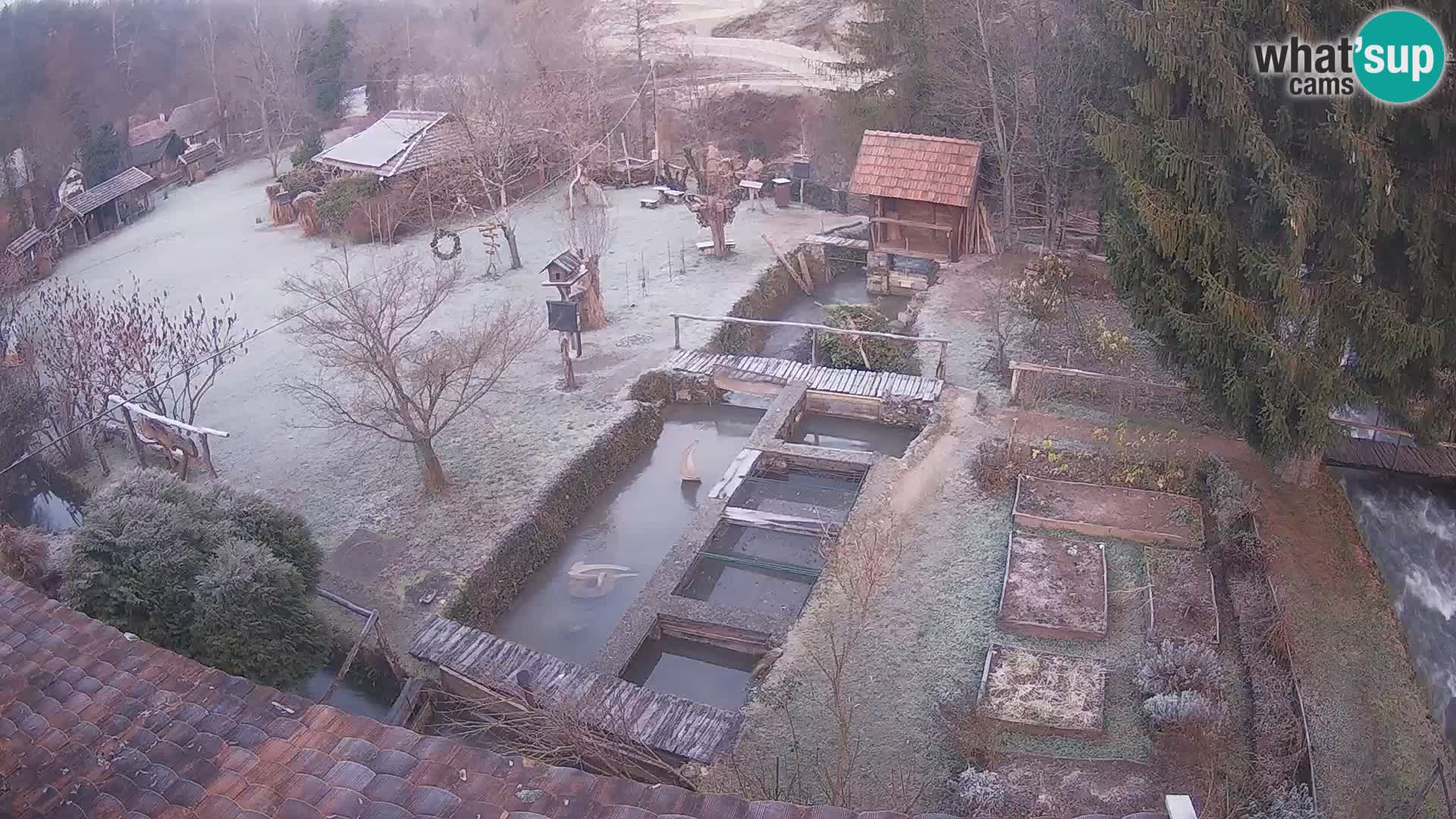 Live-Webcam Rastoke – Fluss Slunjčica – Kroatien