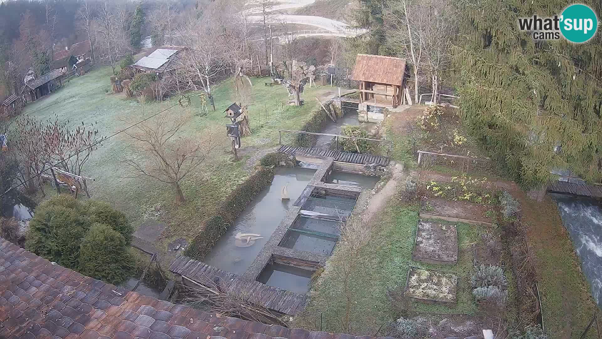 Webcam en direct Rastoke – rivière Slunjčica – Croatie