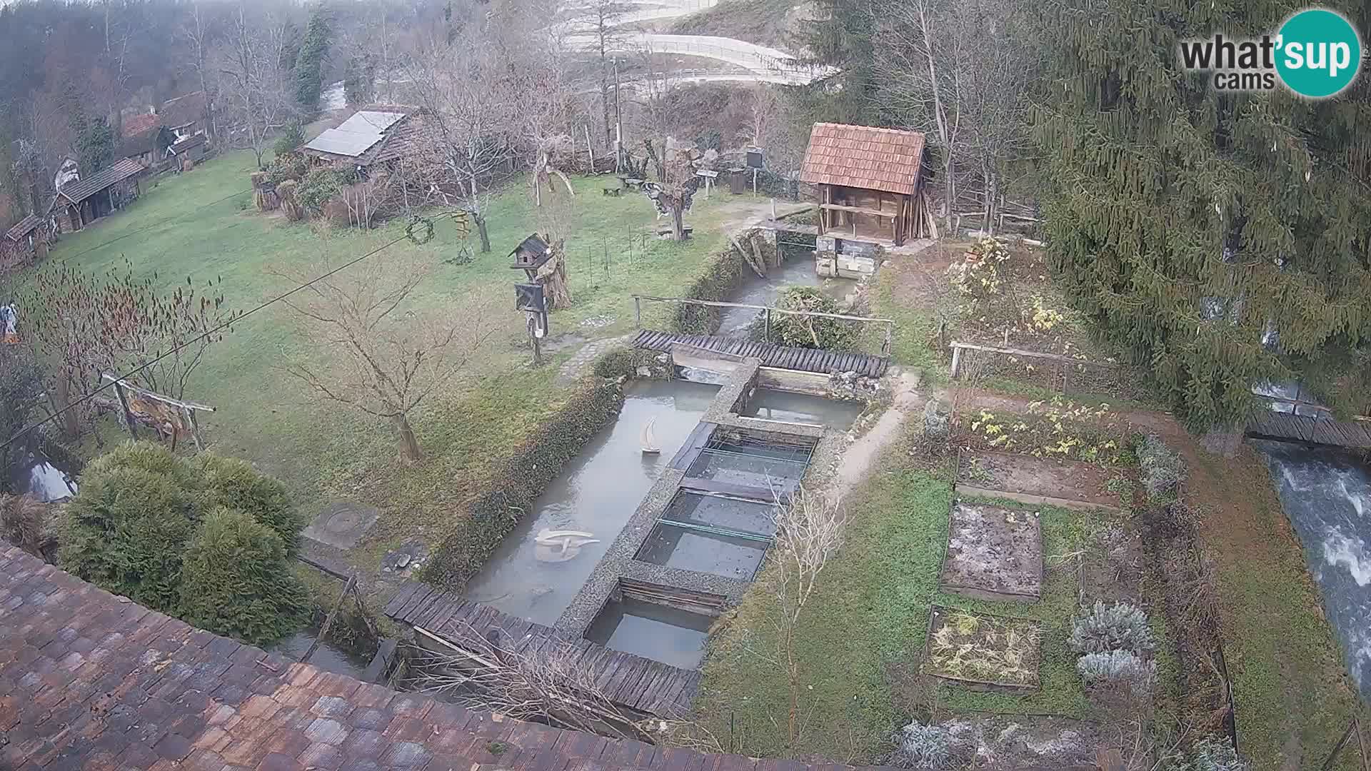 Live-Webcam Rastoke – Fluss Slunjčica – Kroatien