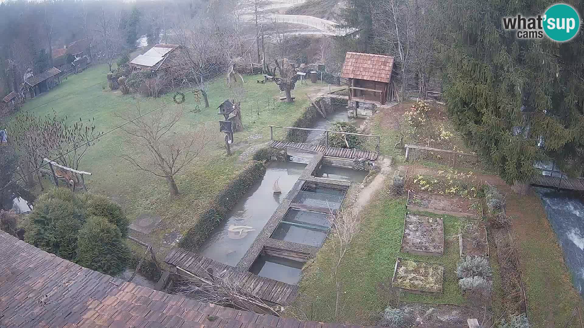 Live webcam Rastoke – fiume Slunjčica – Croazia