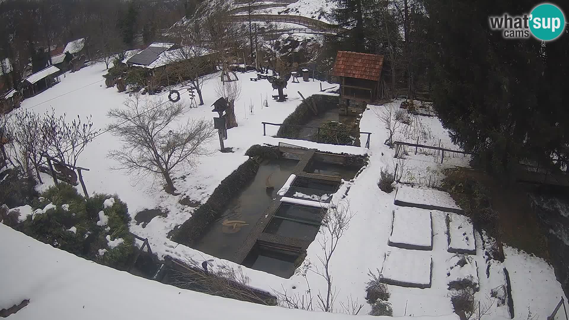 Live webcam Rastoke – fiume Slunjčica – Croazia