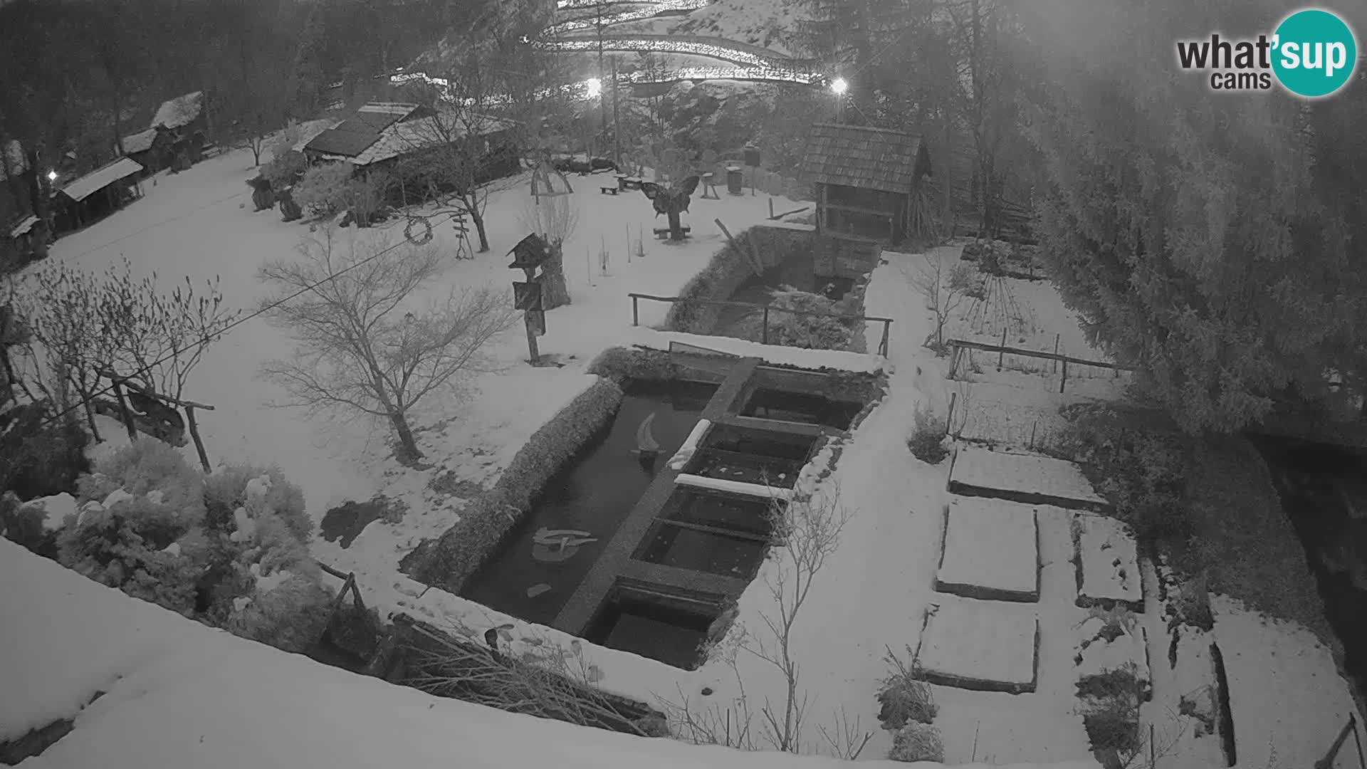 Live webcam Rastoke – river Slunjčica – Croatia