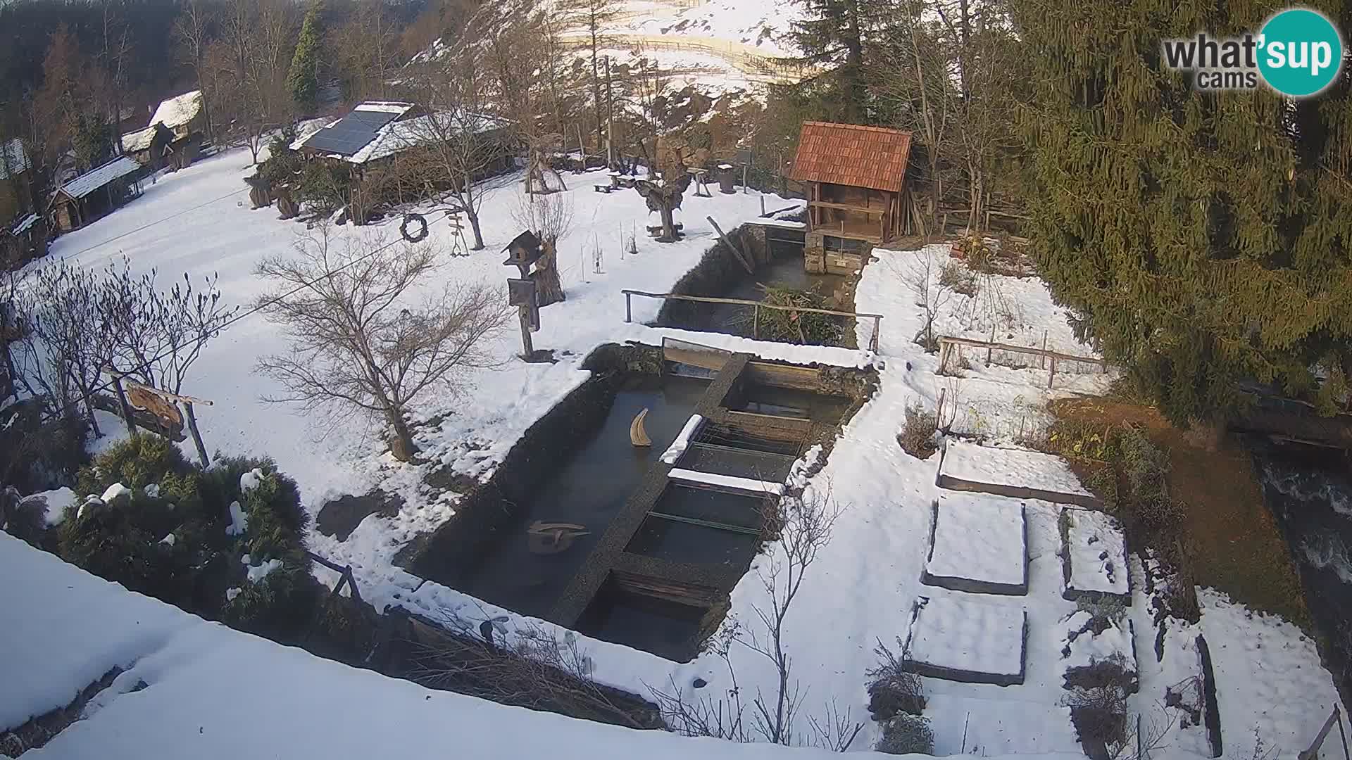 Webcam en direct Rastoke – rivière Slunjčica – Croatie