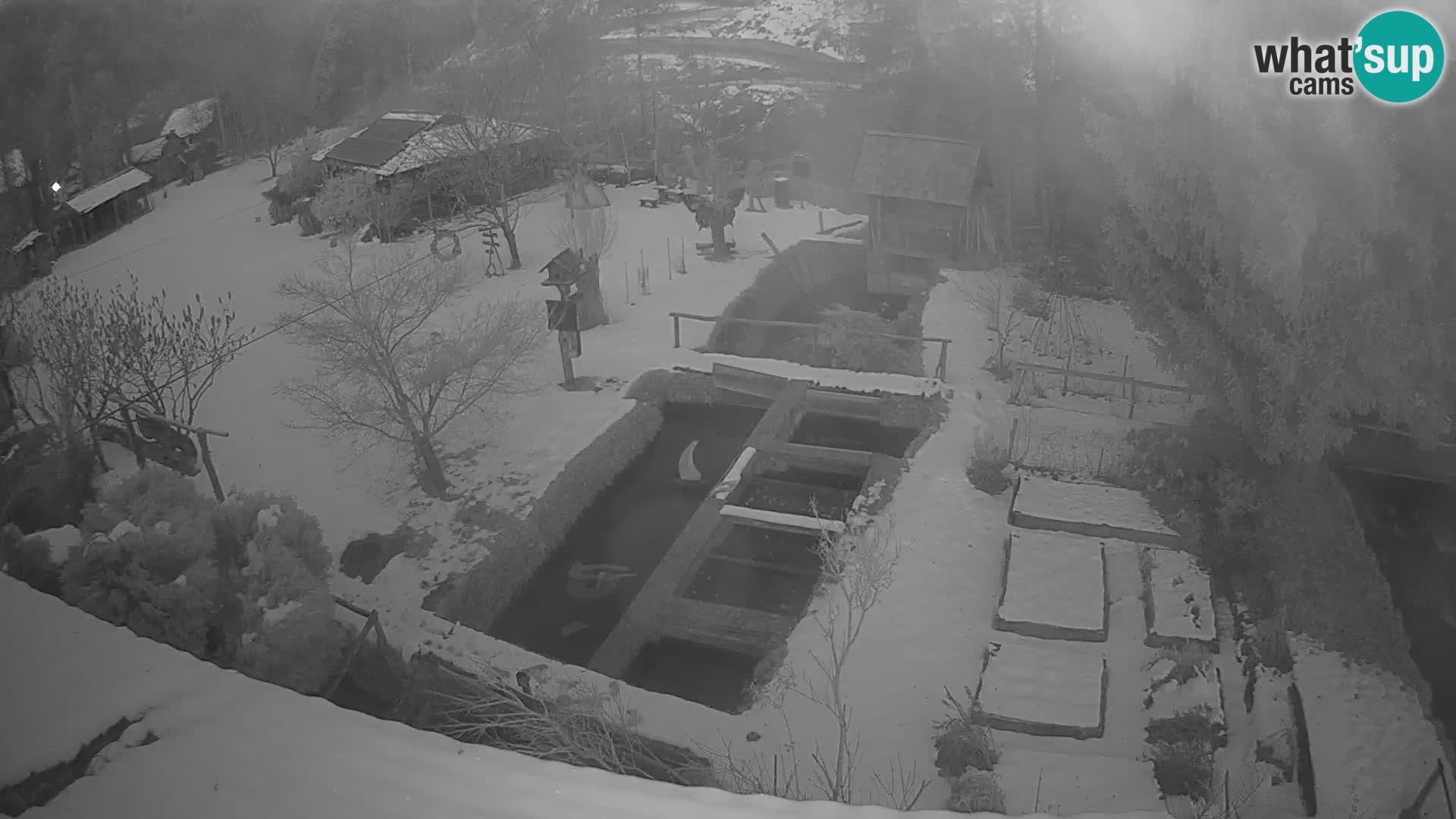 Webcam en direct Rastoke – rivière Slunjčica – Croatie