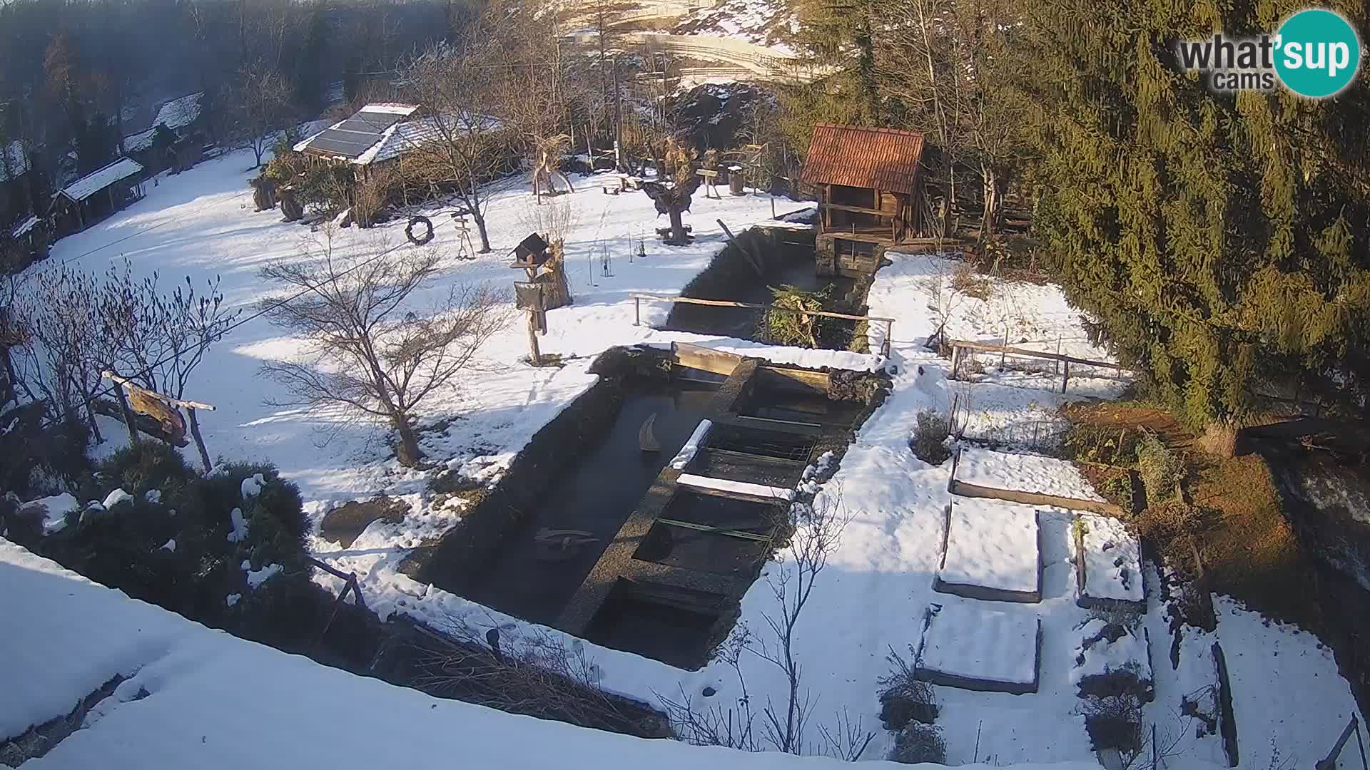 Webcam en direct Rastoke – rivière Slunjčica – Croatie