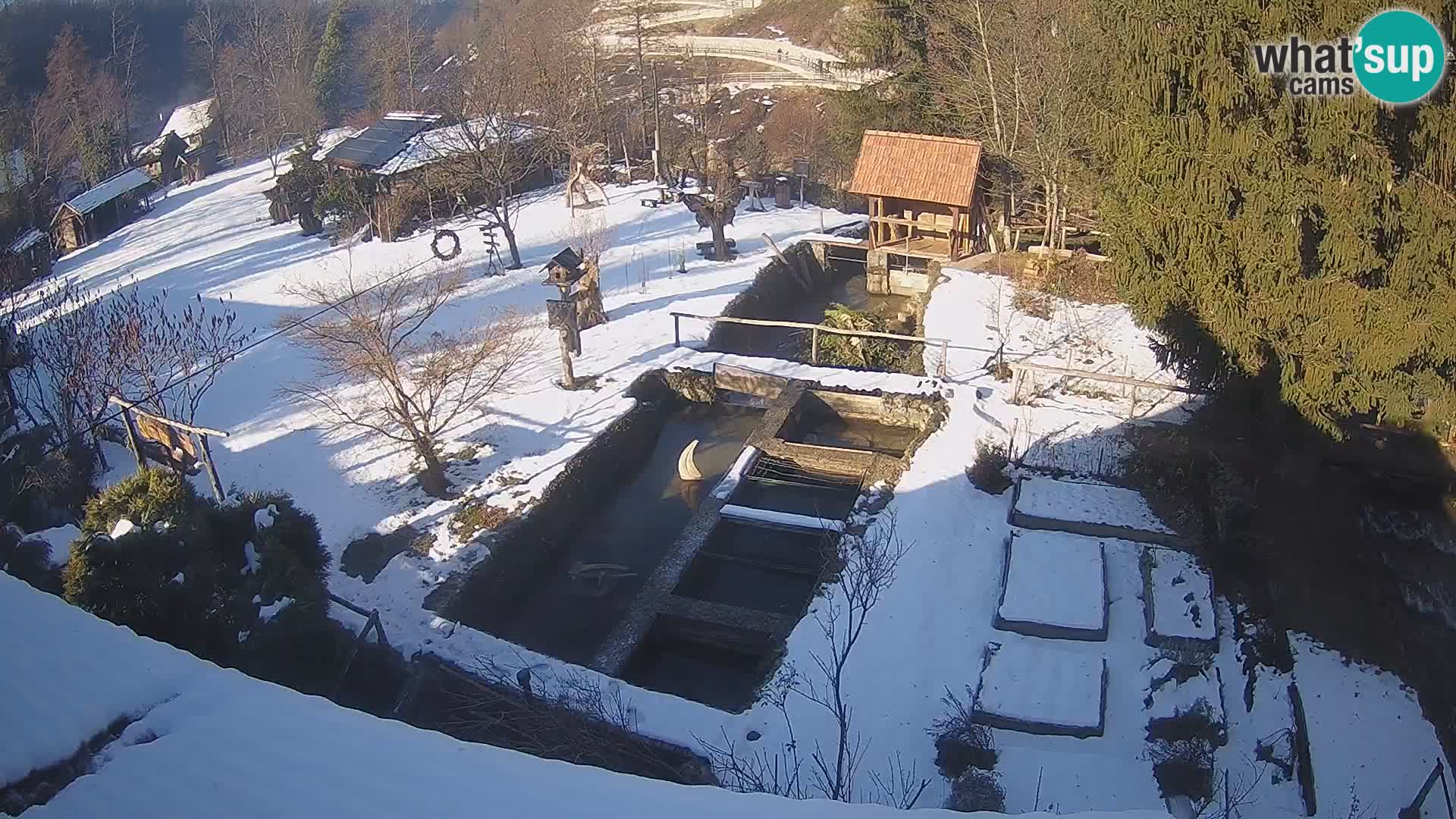 Live webcam Rastoke – fiume Slunjčica – Croazia