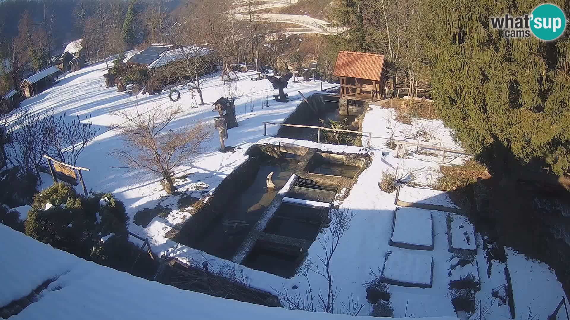 Webcam en direct Rastoke – rivière Slunjčica – Croatie