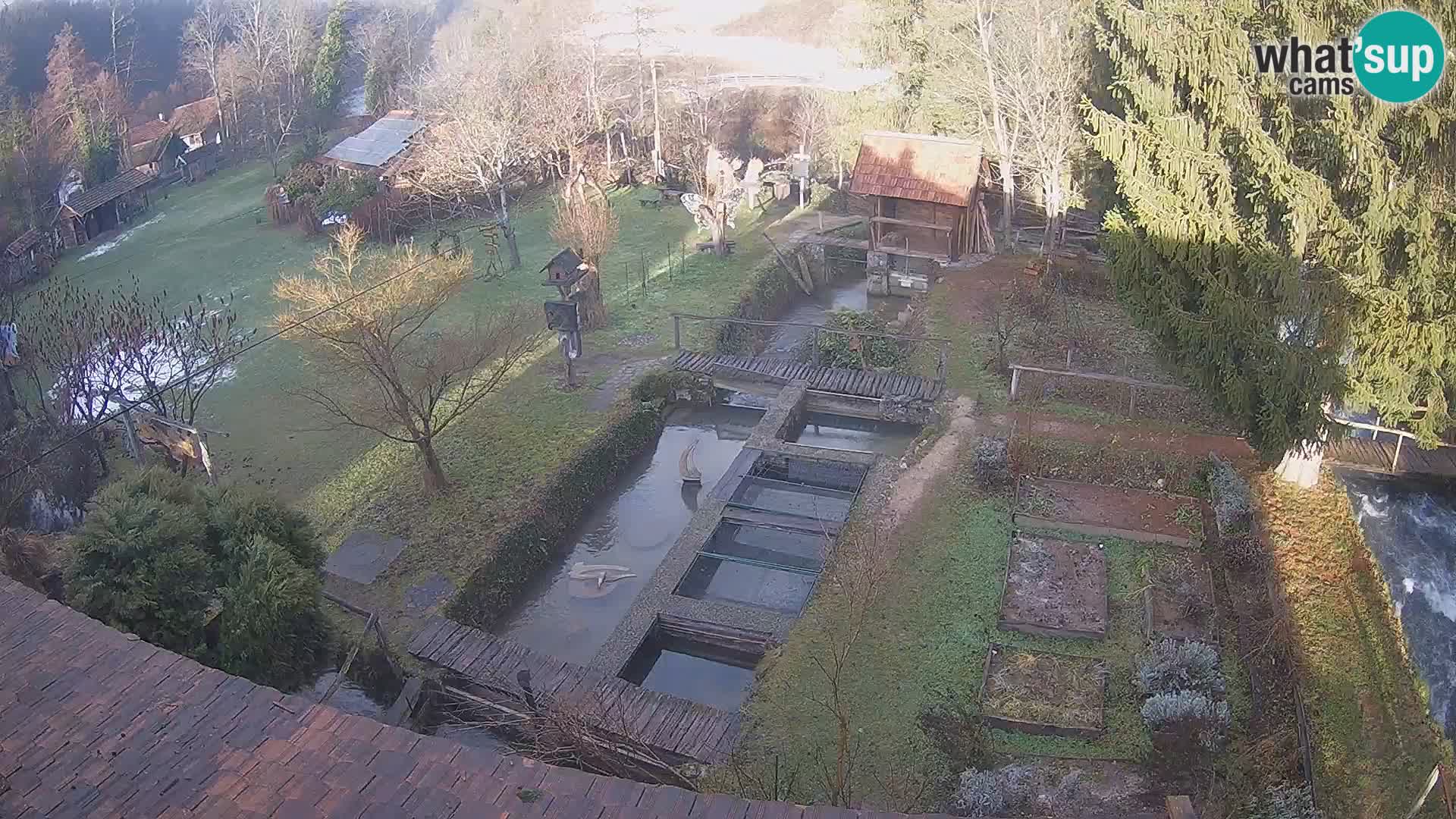 Live webcam Rastoke – fiume Slunjčica – Croazia