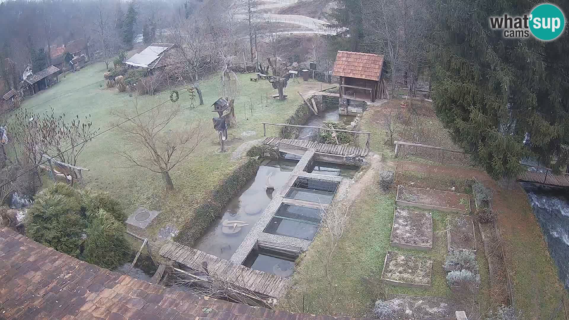 Live-Webcam Rastoke – Fluss Slunjčica – Kroatien