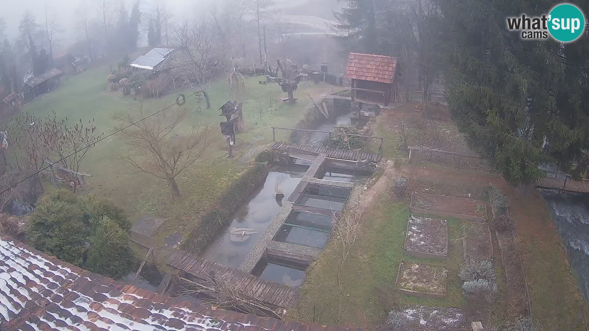 Live webcam Rastoke – fiume Slunjčica – Croazia