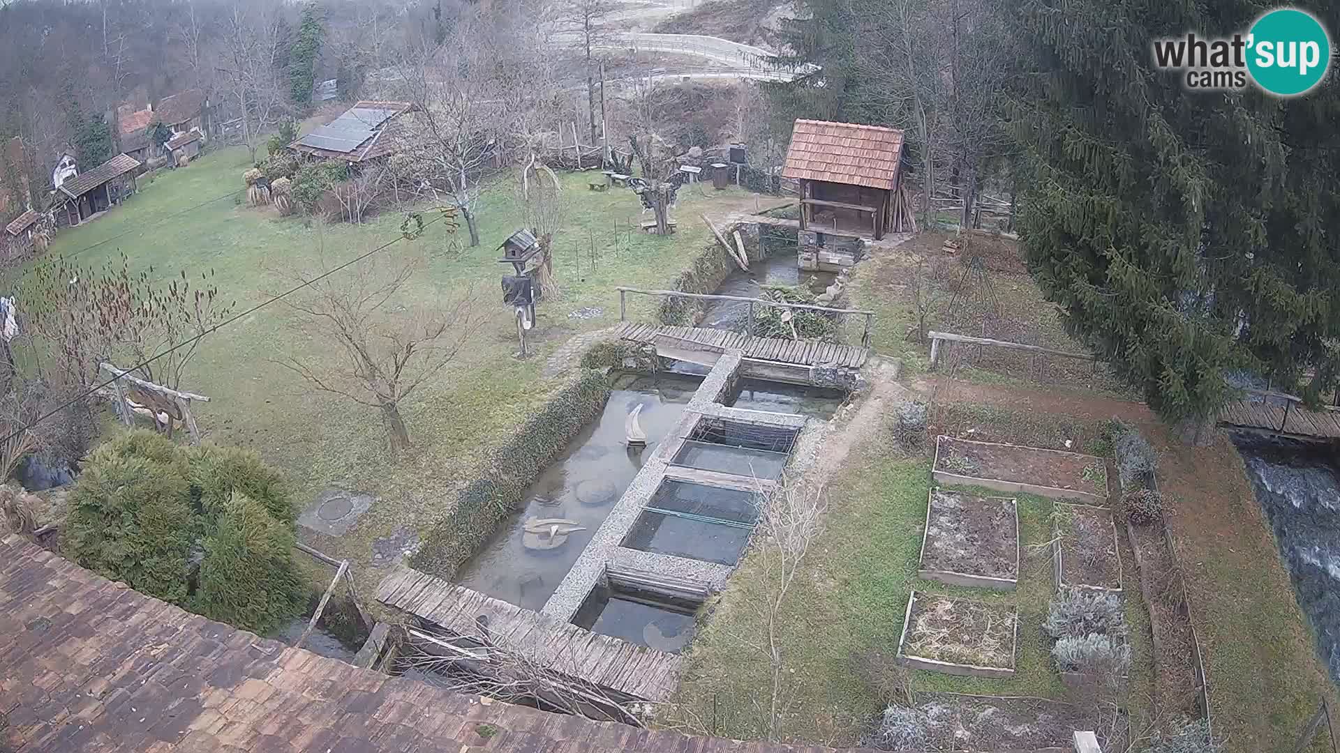 Live webcam Rastoke – fiume Slunjčica – Croazia