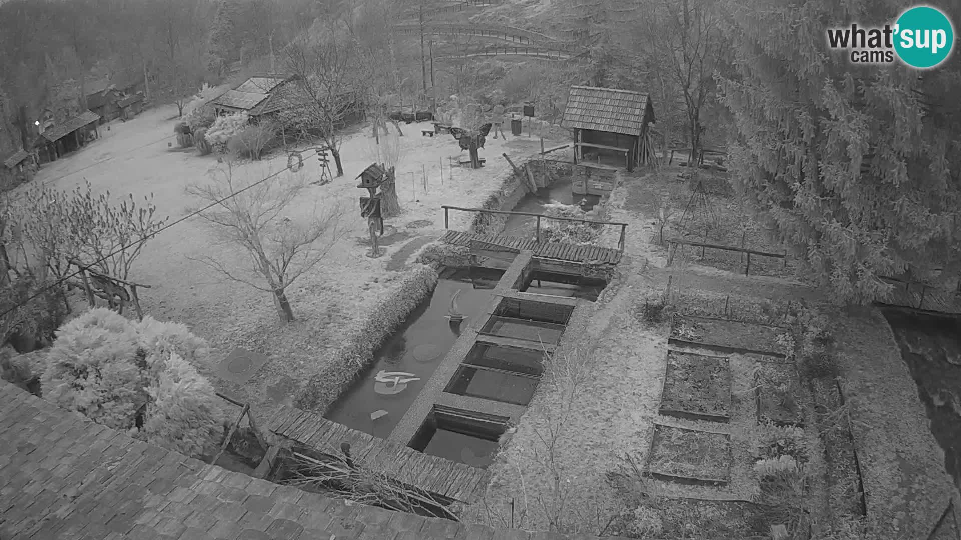 Live webcam Rastoke – fiume Slunjčica – Croazia