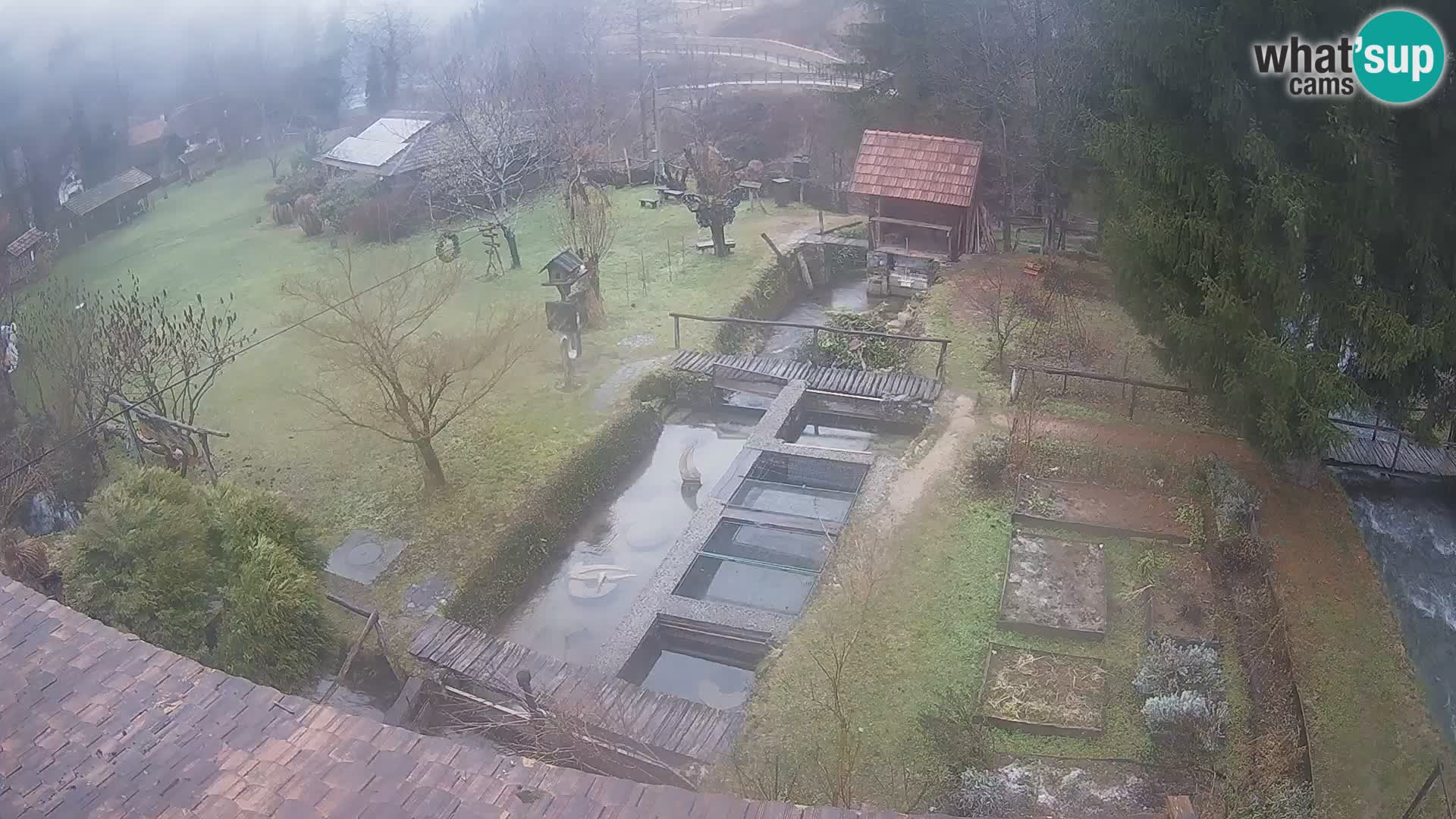 Live webcam Rastoke – fiume Slunjčica – Croazia