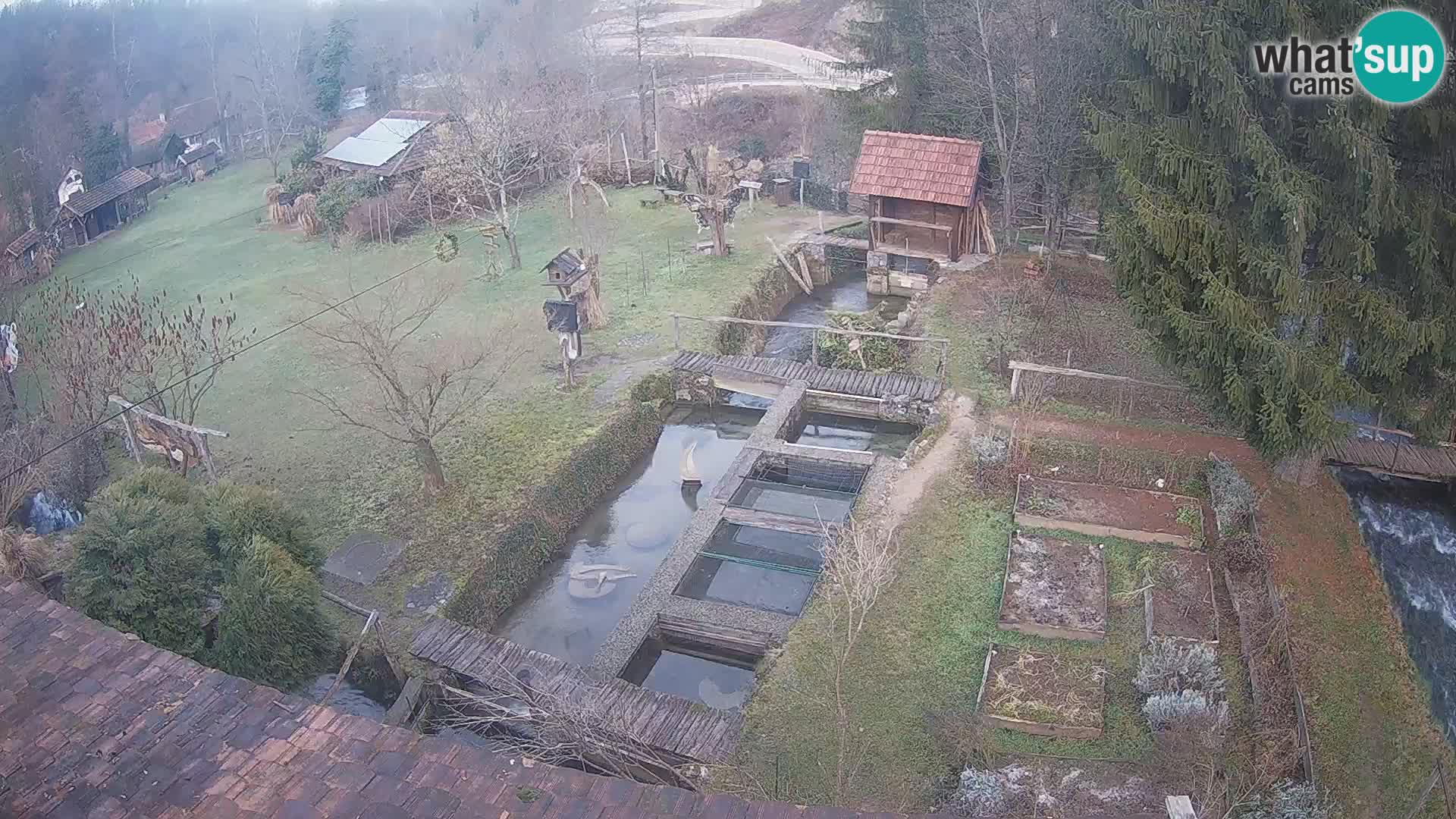 Live-Webcam Rastoke – Fluss Slunjčica – Kroatien