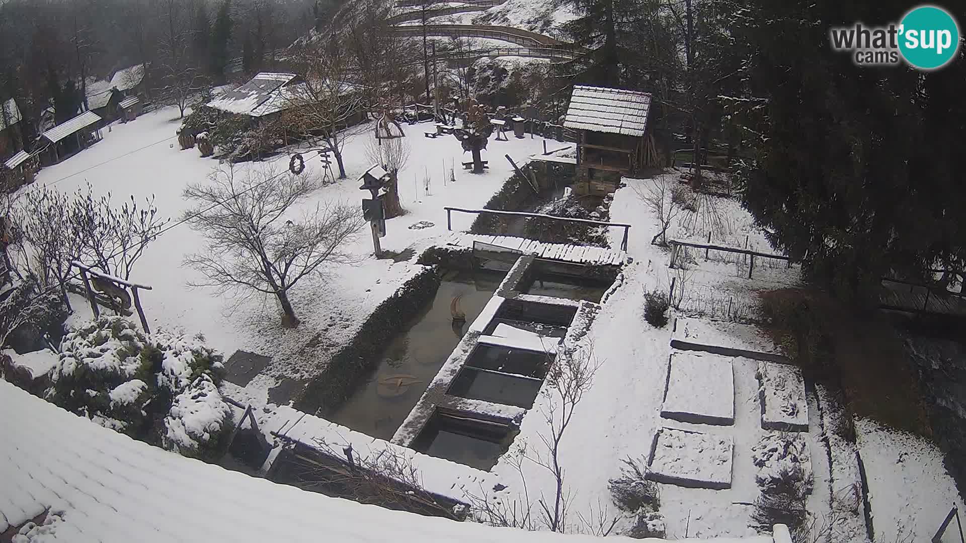 Live webcam Rastoke – fiume Slunjčica – Croazia