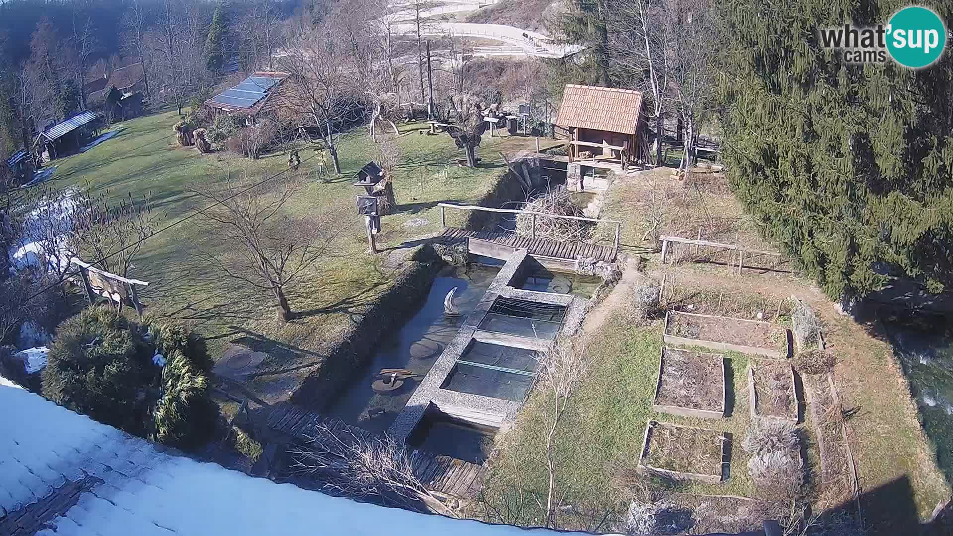 Live-Webcam Rastoke – Fluss Slunjčica – Kroatien