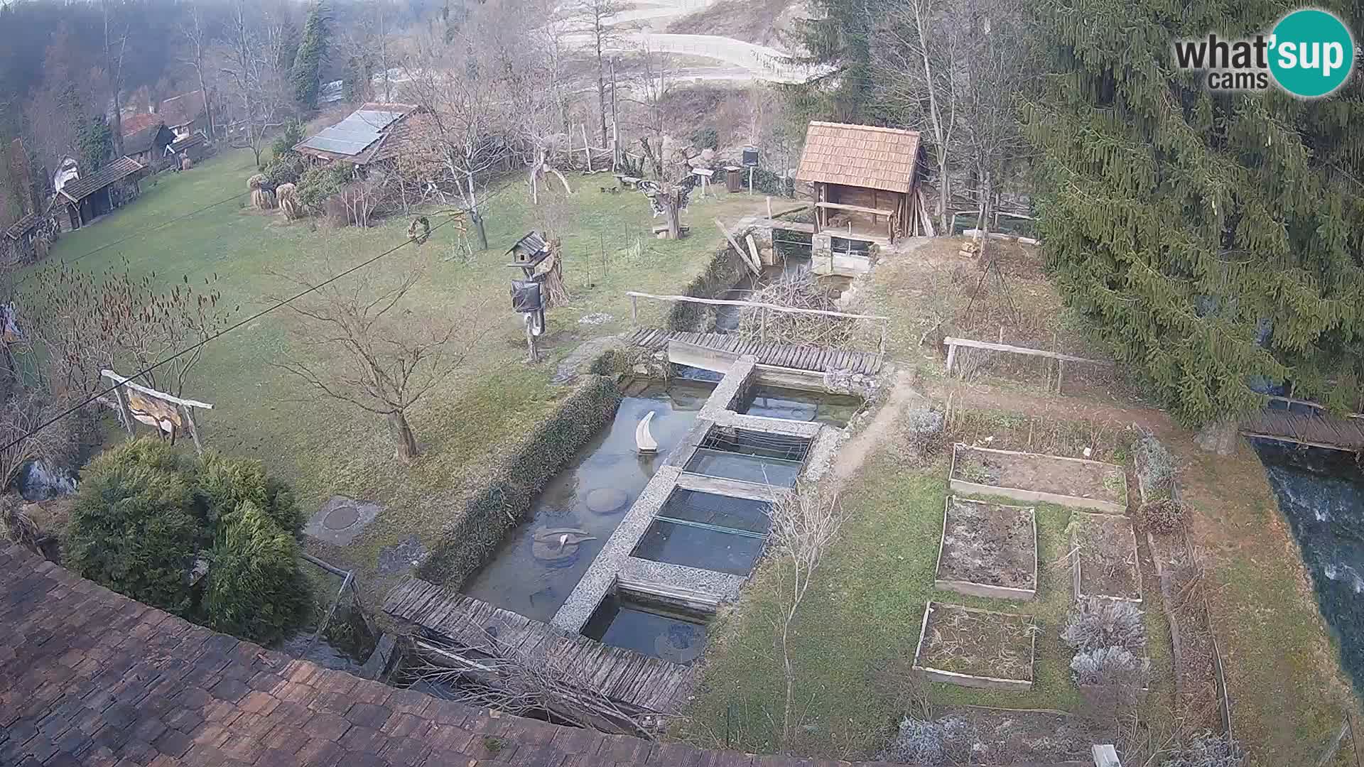 Live webcam Rastoke – fiume Slunjčica – Croazia