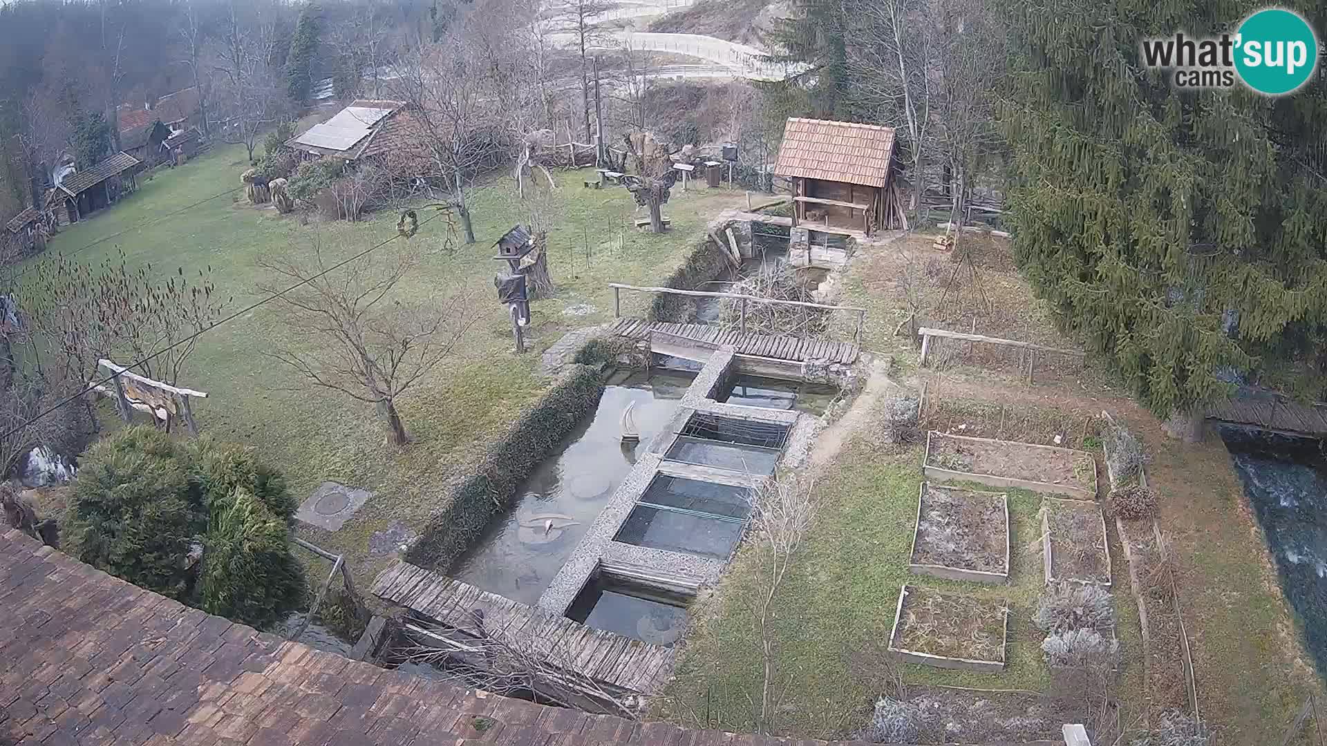 Live webcam Rastoke – fiume Slunjčica – Croazia