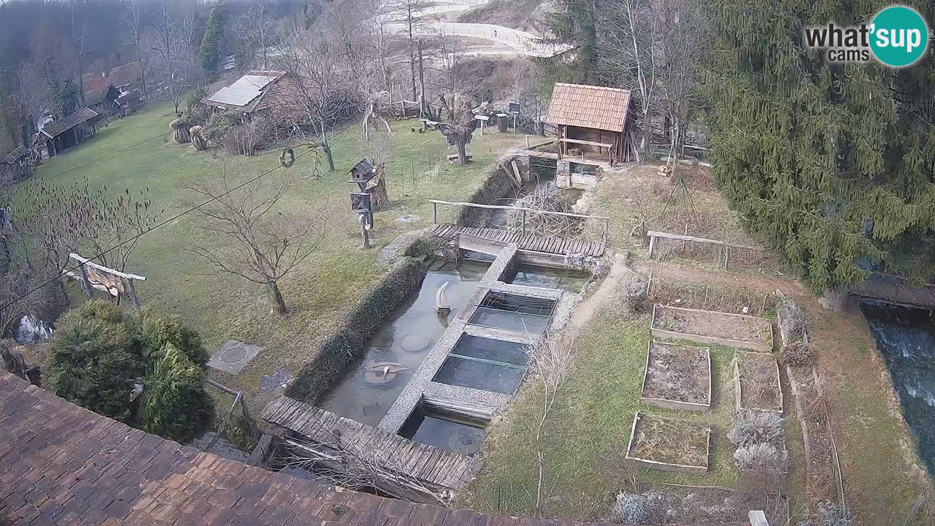 Live webcam Rastoke – fiume Slunjčica – Croazia