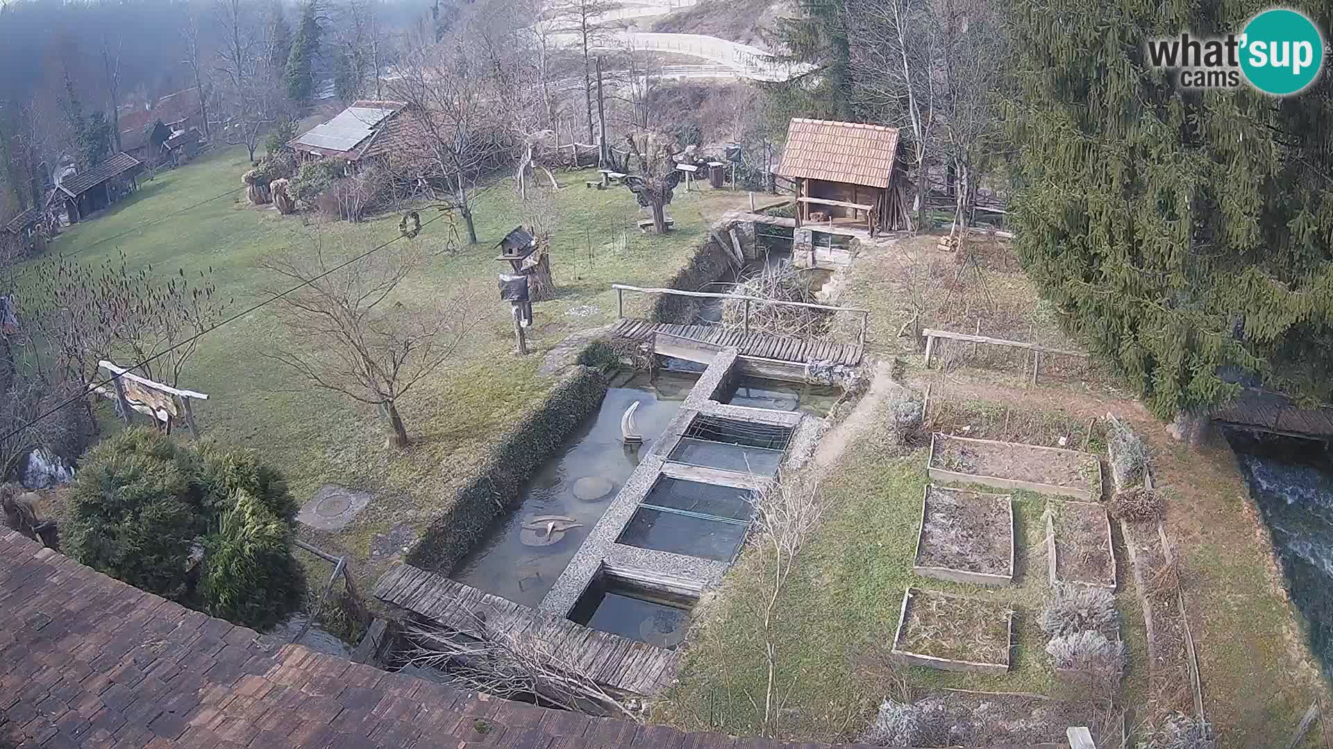 Live-Webcam Rastoke – Fluss Slunjčica – Kroatien