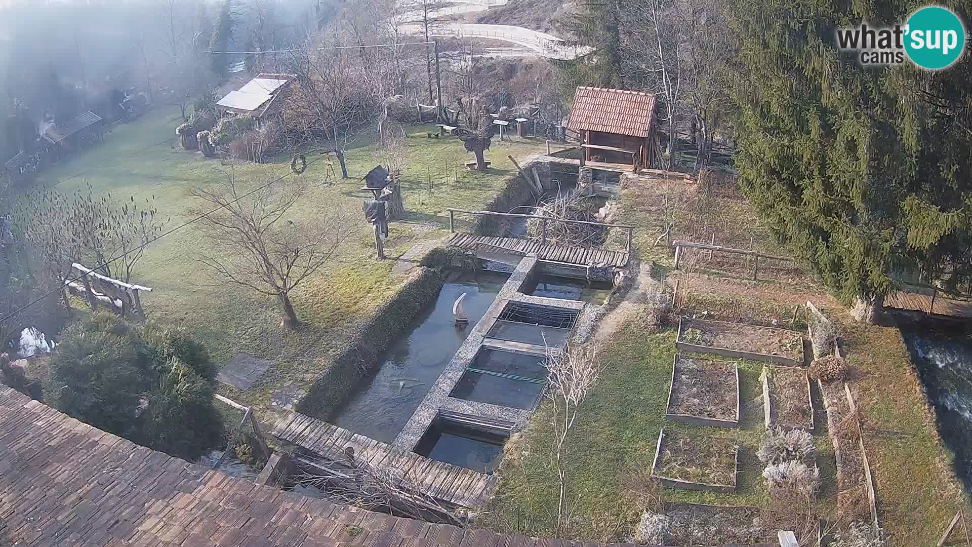 Live-Webcam Rastoke – Fluss Slunjčica – Kroatien