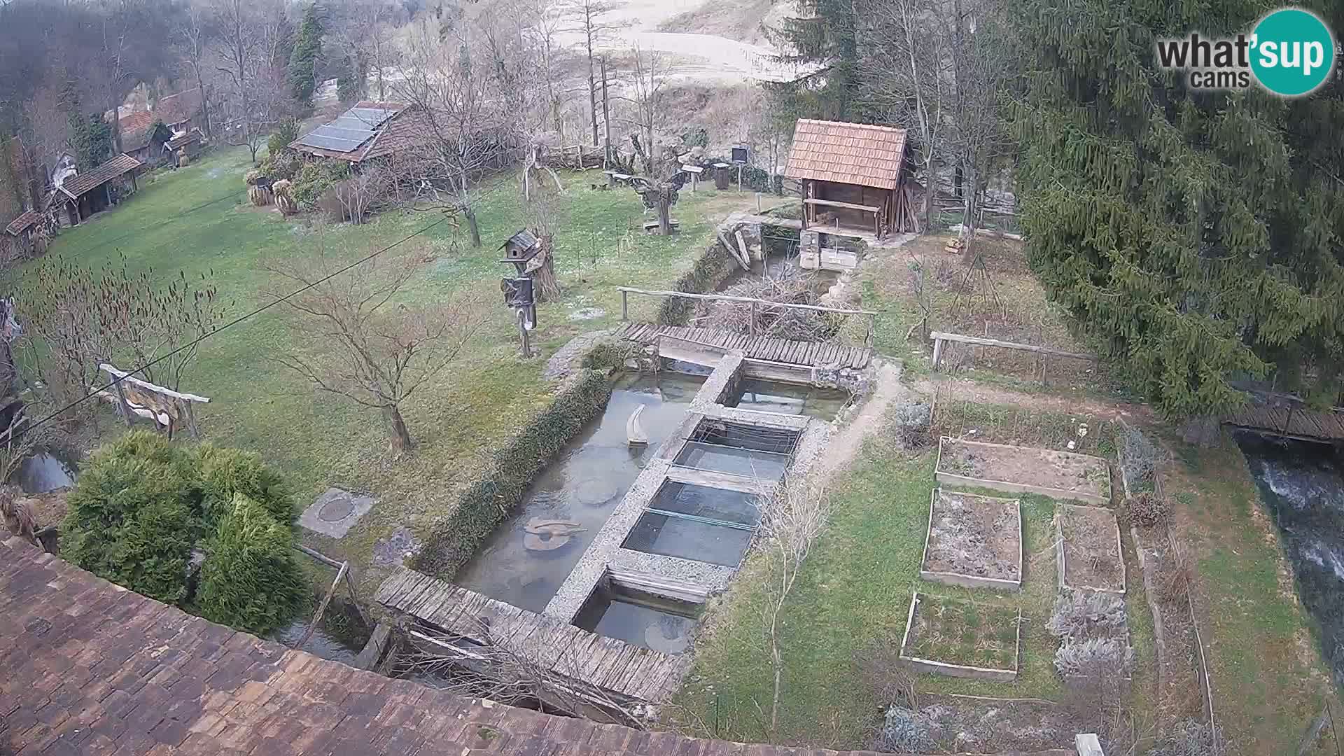 Live webcam Rastoke – fiume Slunjčica – Croazia