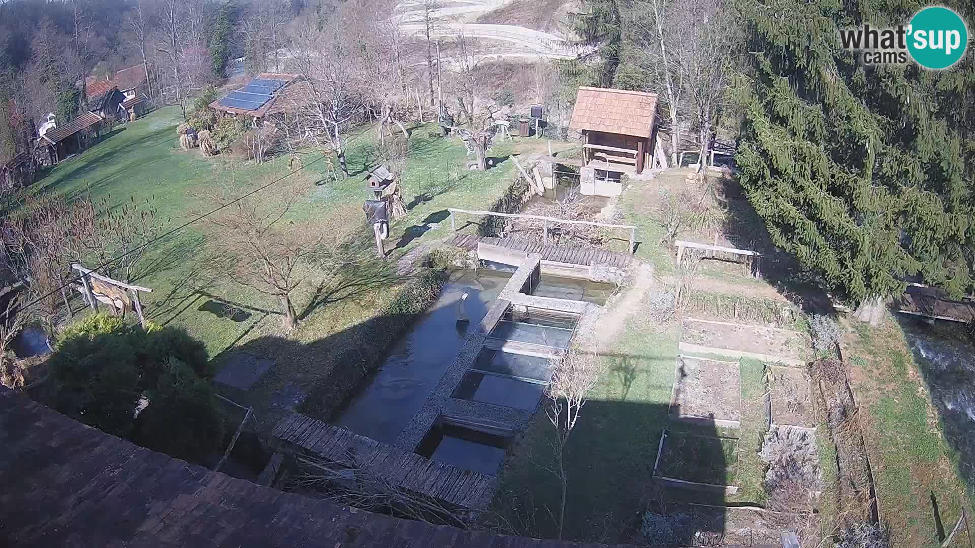 Cámara web en vivo Rastoke – río Slunjčica – Croacia