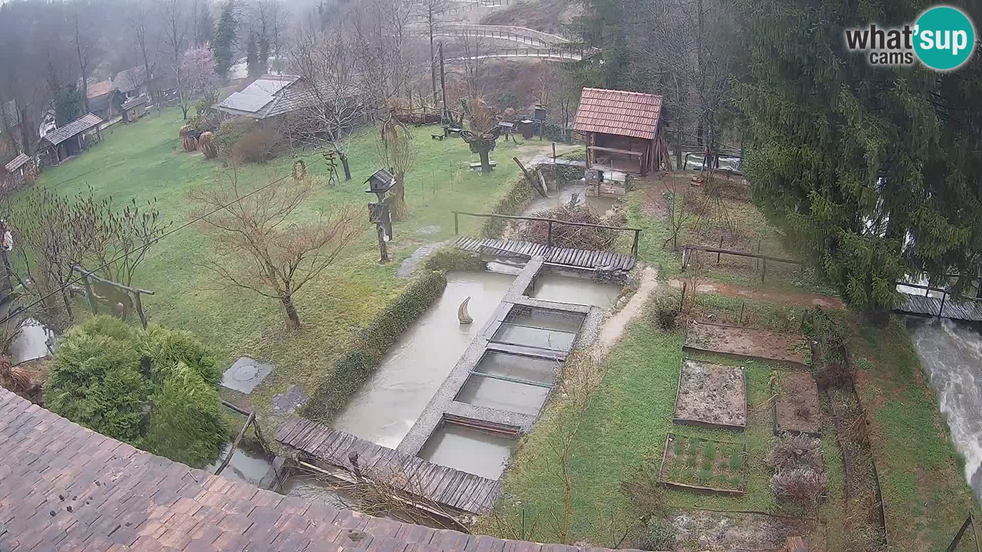 Live-Webcam Rastoke – Fluss Slunjčica – Kroatien